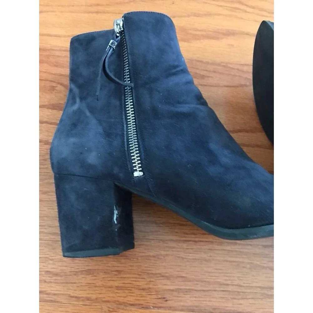 michael kors suede booties